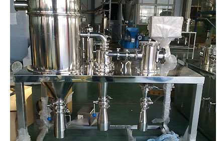 氣流粉碎機(jī)適用于干式超微工藝，粉碎效率高